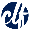 Visit CLF - Christian Life Fellowship Church in Cape Coral FL - CLF Logo Dark Blue